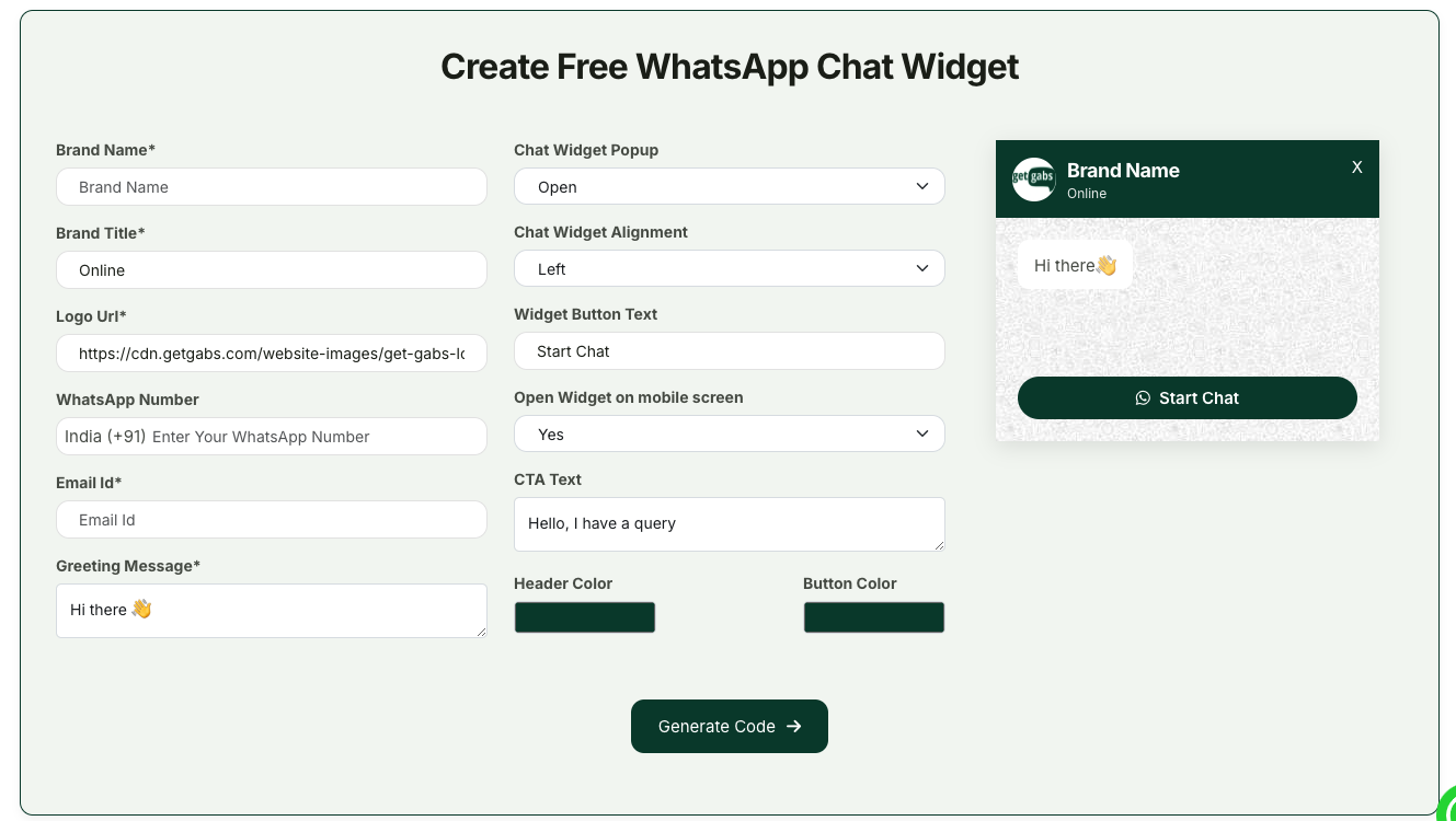 WhatsApp Chat Button 2